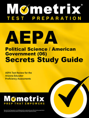 cover image of AEPA Political Science/American Government (06) Secrets Study Guide